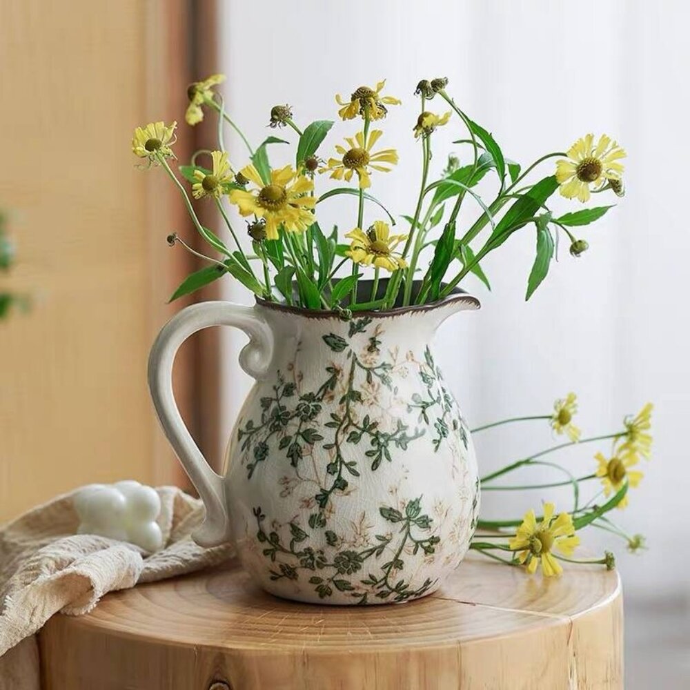 Decorative Neutral Flower Vase – New